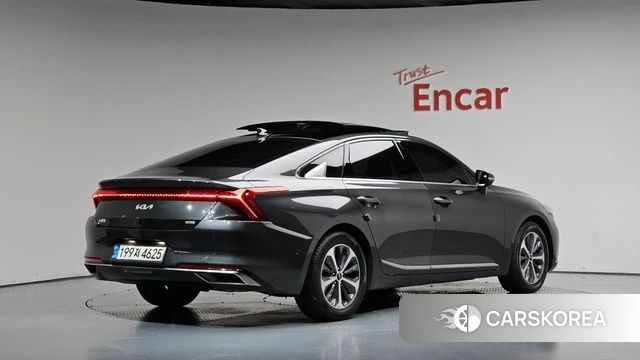 Kia K8 Hybrid 2022 Серый из Кореи