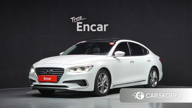 Hyundai Grandeur IG 2018 Белый из Кореи