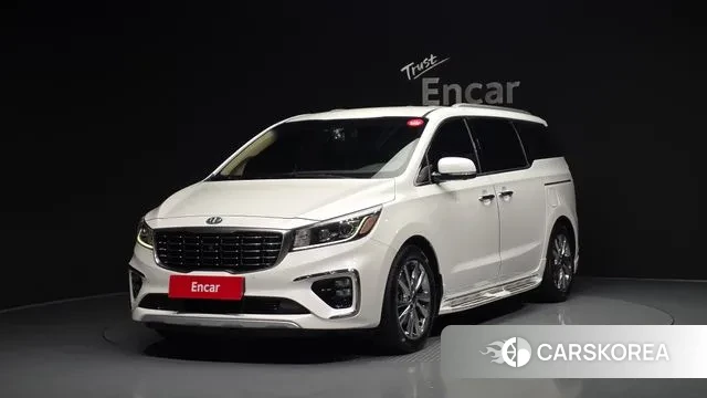 Kia The New Carnival 2018 Белый из Кореи