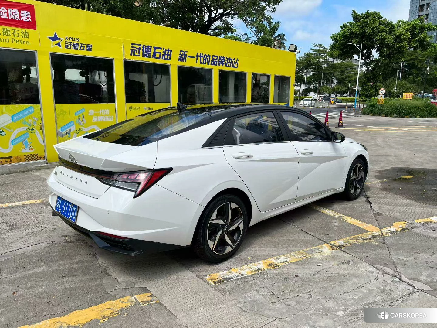 Hyundai Elantra 2020 Белый из Китая