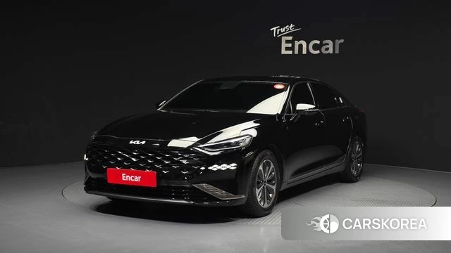 Kia K8 Hybrid 2022 Черный из Кореи