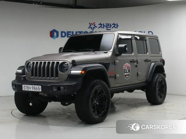 Jeep Wrangler (JL) 2020 Красный из Кореи