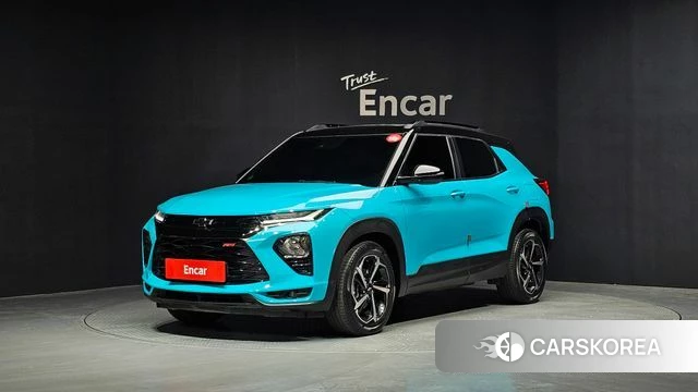 Chevrolet (GM Daewoo) Trailblazer 2021 Синий из Кореи