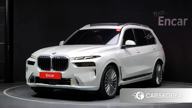 BMW X7 (G07) 2024 Белый из Кореи