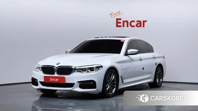 BMW 5 Series (G30) 2018 Белый из Кореи