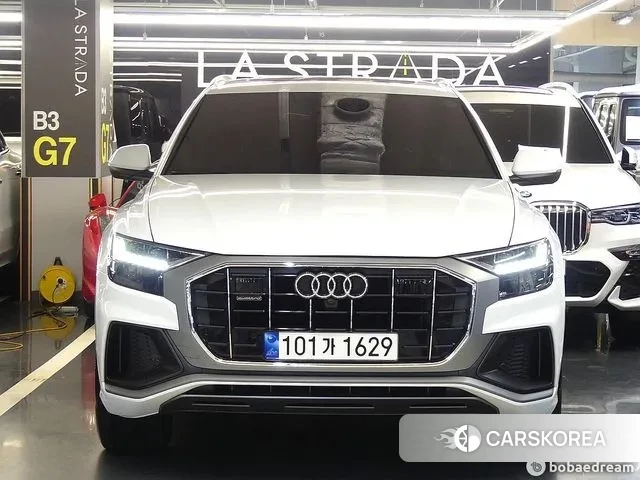 Audi Q8 (4M) 2022 Белый из Кореи