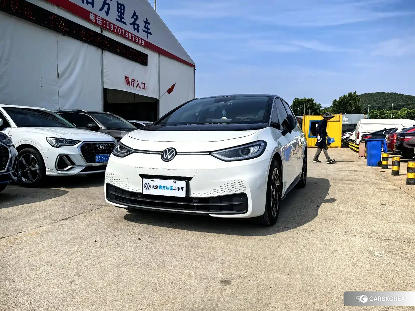 Volkswagen ID.3 2025 Белый из Китая