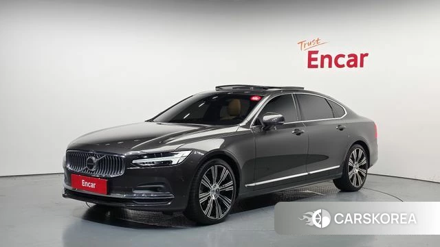 Volvo S90 2022 Серый из Кореи