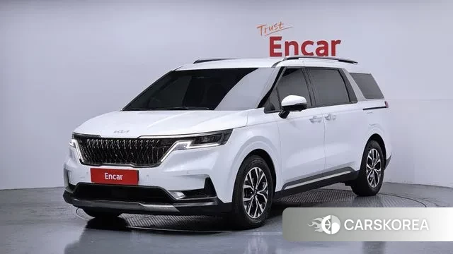 Kia Carnival 4th generation 2023 Белый из Кореи