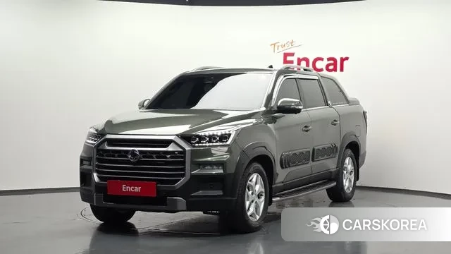 Ssangyong The New Rexton Sport 2023 Темно-зеленый из Кореи