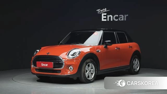 Mini Cooper 2020 Оранжевый из Кореи