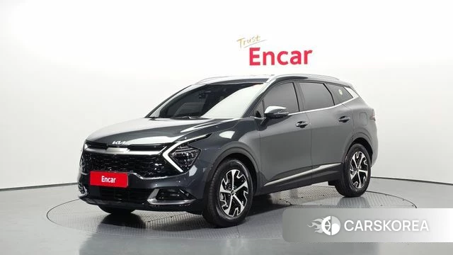 Kia Sportage 5th Generation Hybrid 2023 Серый из Кореи