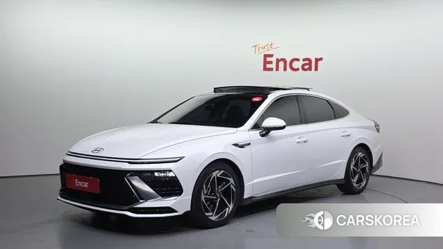 Hyundai Sonata D Edge (DN8) 2023 Белый из Кореи
