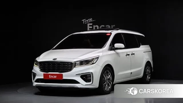Kia The New Carnival 2018 Белый из Кореи