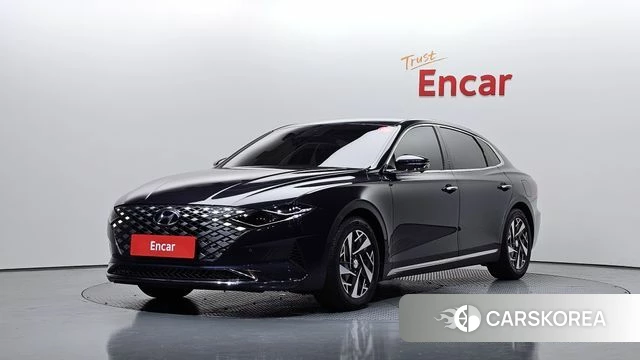 Hyundai The New Grandeur IG Hybrid 2021 Синий из Кореи