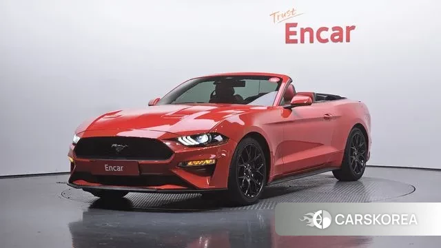Ford Mustang 2021 Красный из Кореи