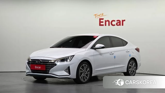 Hyundai The New Avante AD 2019 Белый из Кореи