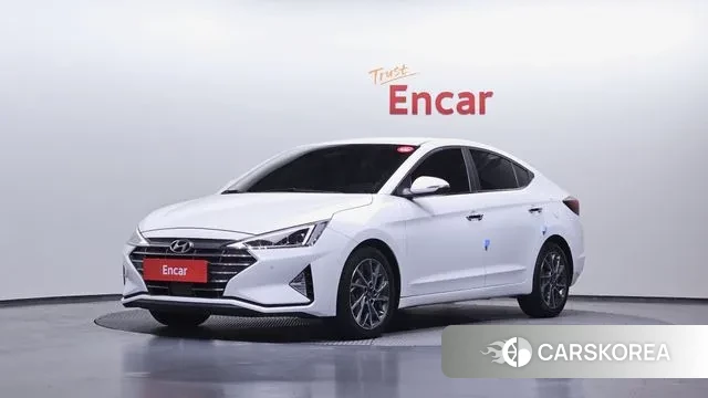 Hyundai The New Avante AD 2019 Белый из Кореи
