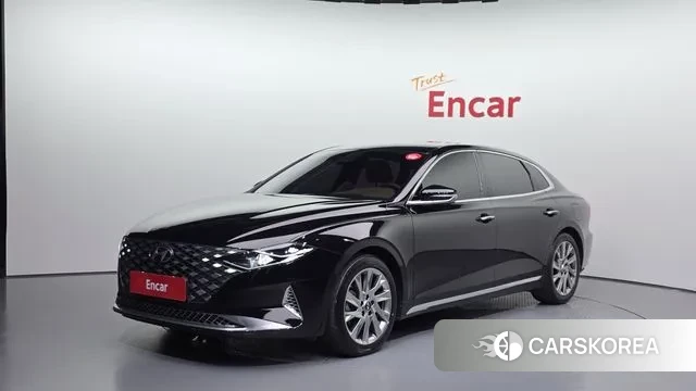 Hyundai The New Grandeur IG Hybrid 2020 Черный из Кореи