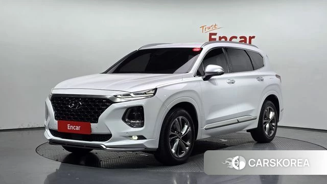 Hyundai Santa Fe TM 2019 Белый из Кореи