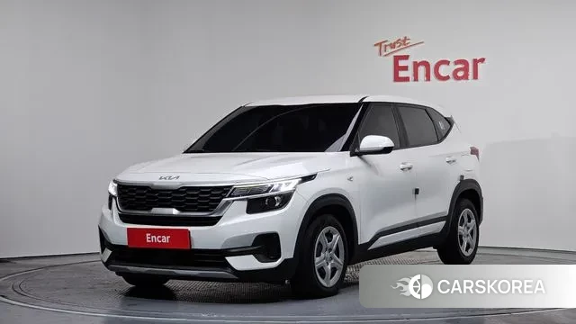 Kia Seltos 2022 Белый из Кореи