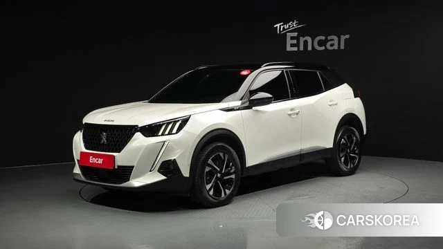 Peugeot 2008 Second generation 2021 Белый из Кореи