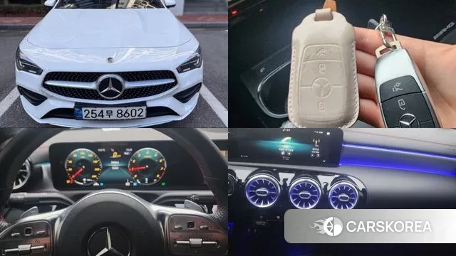 Mercedes-Benz CLA-Class C118 2020 Белый из Кореи