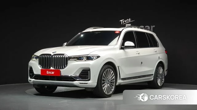 BMW X7 (G07) 2022 Белый из Кореи