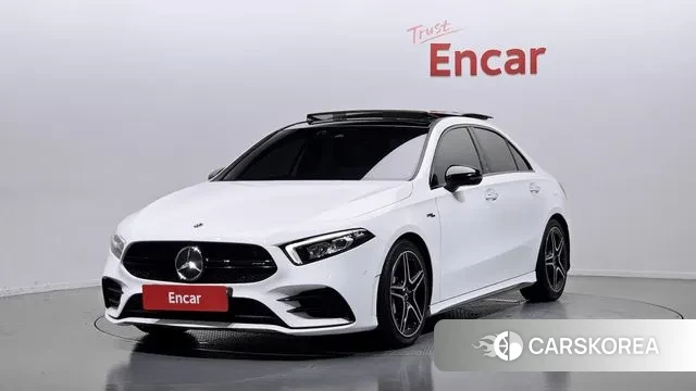 Mercedes-Benz A-Class W177 2022 Белый из Кореи
