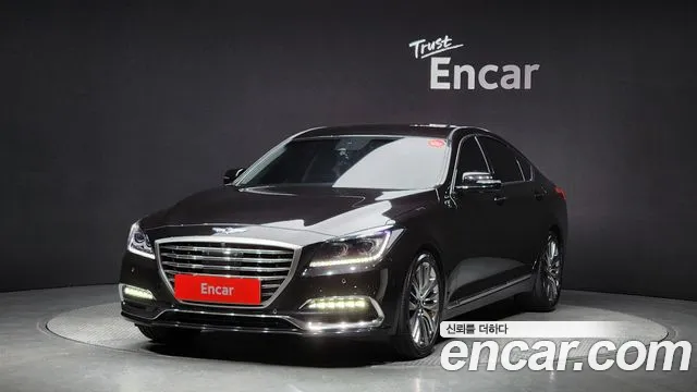 Genesis G80 2018 Черный из Кореи
