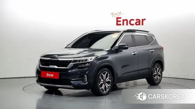 Kia Seltos 2021 Серый из Кореи