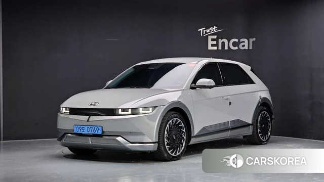 Hyundai Ionic 5 2022 Серебристо-серый из Кореи