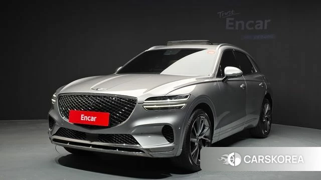 Genesis GV70 2021 Серебристо-серый из Кореи