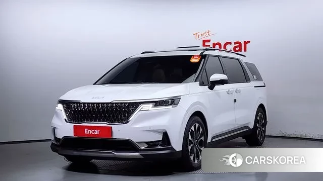 Kia Carnival 4th generation 2023 Белый из Кореи