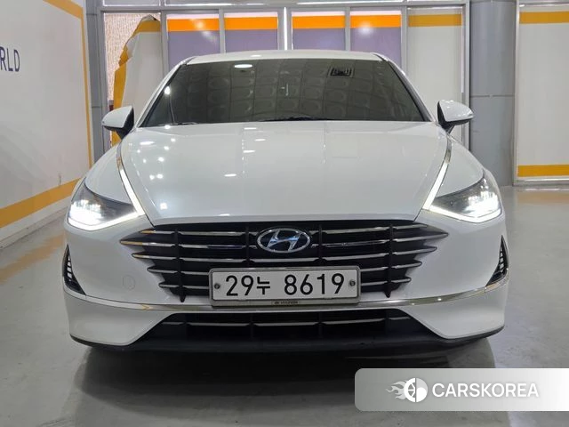 Hyundai Sonata (DN8) 2019 Белый из Кореи