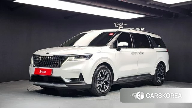 Kia Carnival 4th generation 2021 Белый из Кореи