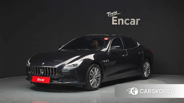 Maserati Quattroporte 2019 Черный из Кореи