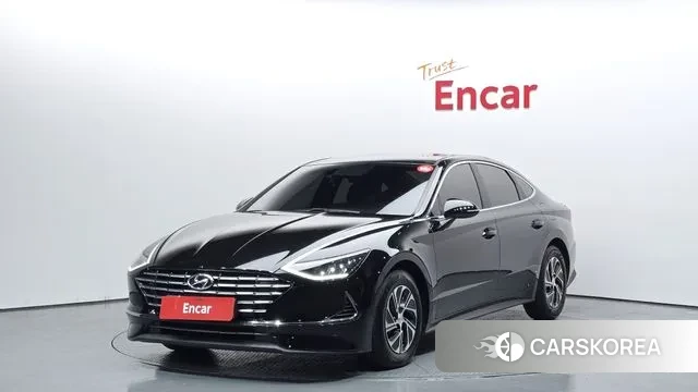 Hyundai Sonata Hybrid (DN8) 2021 Черный из Кореи
