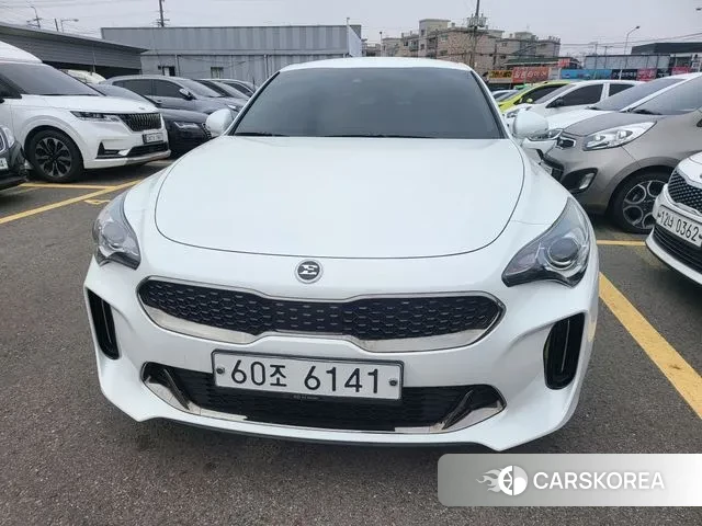 Kia Stinger 2018 Белый из Кореи