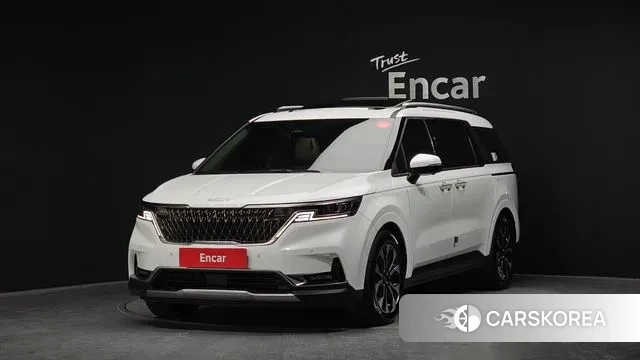 Kia Carnival 4th generation 2023 Белый из Кореи