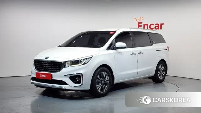 Kia The New Carnival 2019 Белый из Кореи
