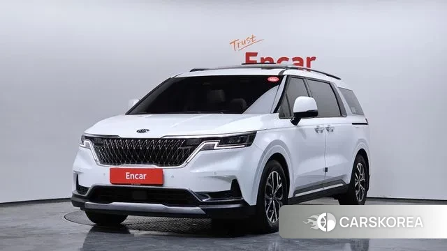 Kia Carnival 4th generation 2021 Белый из Кореи