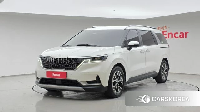 Kia Carnival 4th generation 2021 Белый из Кореи