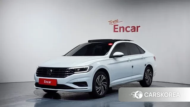 Volkswagen 7th Generation of Jetta 2021 Белый из Кореи