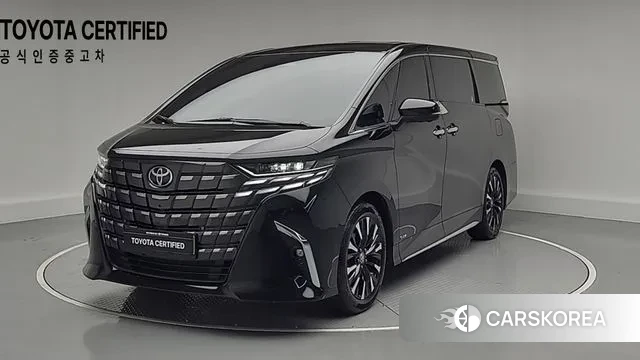 Toyota Alphard 4th Generation 2024 Черный из Кореи