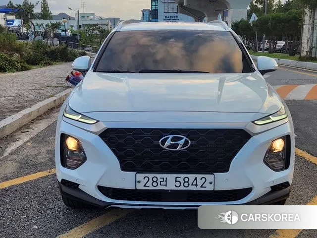 Hyundai Santa Fe TM 2018 Белый из Кореи