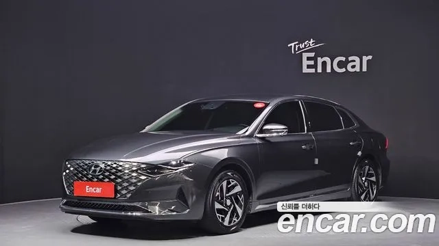 Hyundai The New Grandeur IG Hybrid 2021 Серый из Кореи