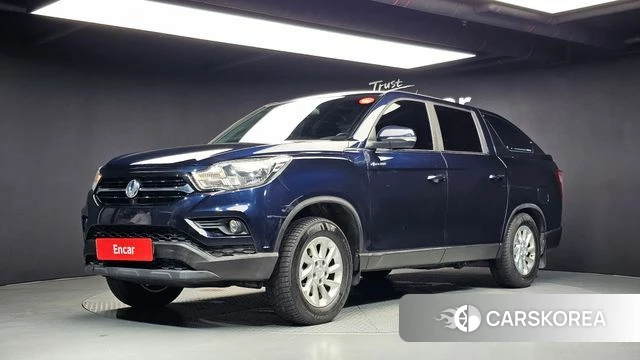 Ssangyong Rexton Sports 2020 Синий из Кореи