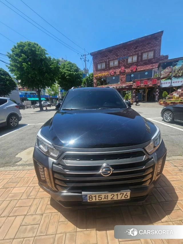 Ssangyong The New Rexton Sport 2022 Черный из Кореи