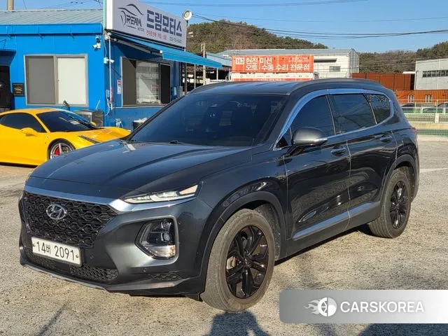 Hyundai Santa Fe TM 2019 Серый из Кореи
